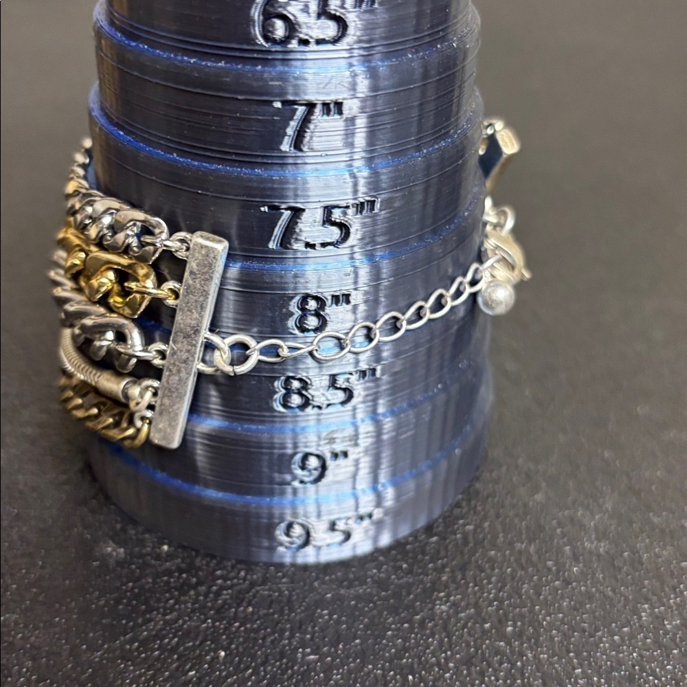 Jenny Bird Mixed Metal Two Tone Austin Chain Link Statement Bracelet - Picture 4 of 5